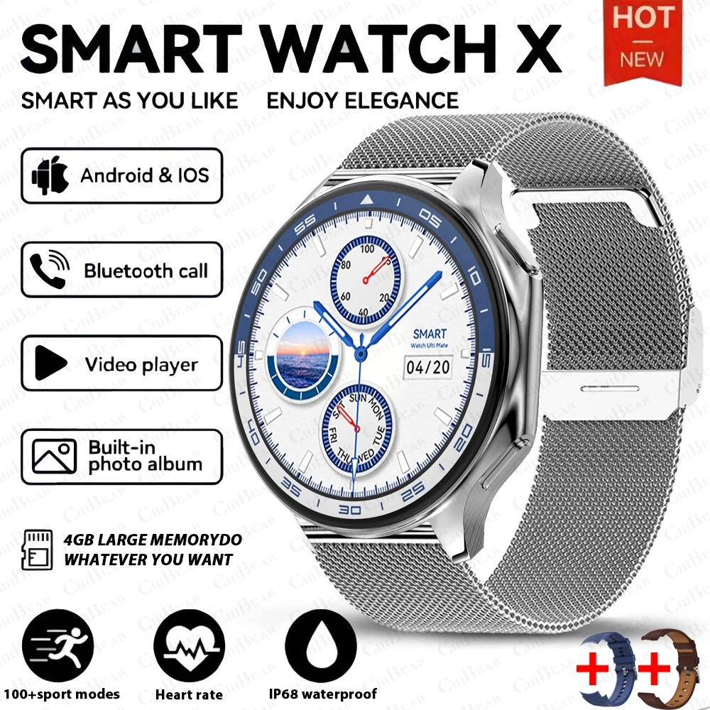 Smartwatch, 4 Gb RAM, efeito visual 3D envolvente MDUG