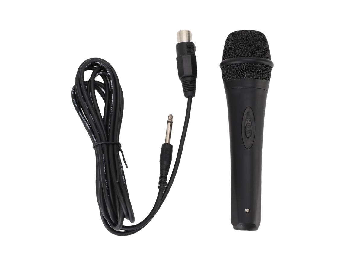 Micrófono Dinámico Portátil Cableado Cardióide Para Fiestas De Canto Y Karaoke