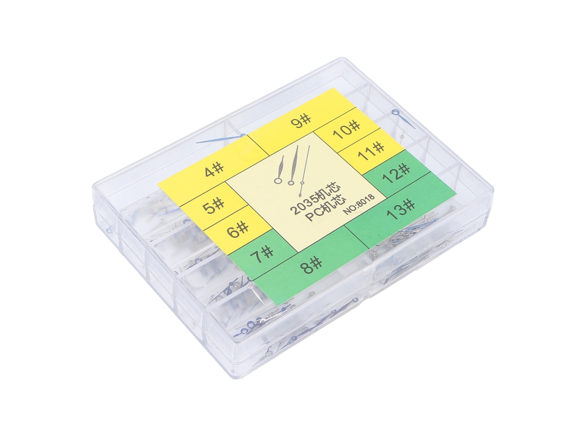 Agujas Pequeñas Y Ligeras De Color Azul Para Las Horas Y Los Minutos De Relojes De Cuarzo, Ideales Para La Reparación De Relojes.