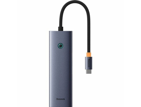 Hub USB BASEUS Negro Gris (1 unidad)