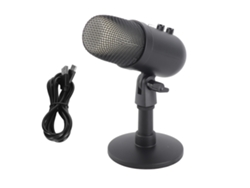 Micrófono De Condensador Usb Mu1000 Con Control De Ganancia Giratorio De 360° Para Pc