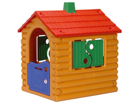 Casa de Juegos INJUSA The Hut Naranja (Edad Mínima: 2 años - 93 x 121 x 126 cm)