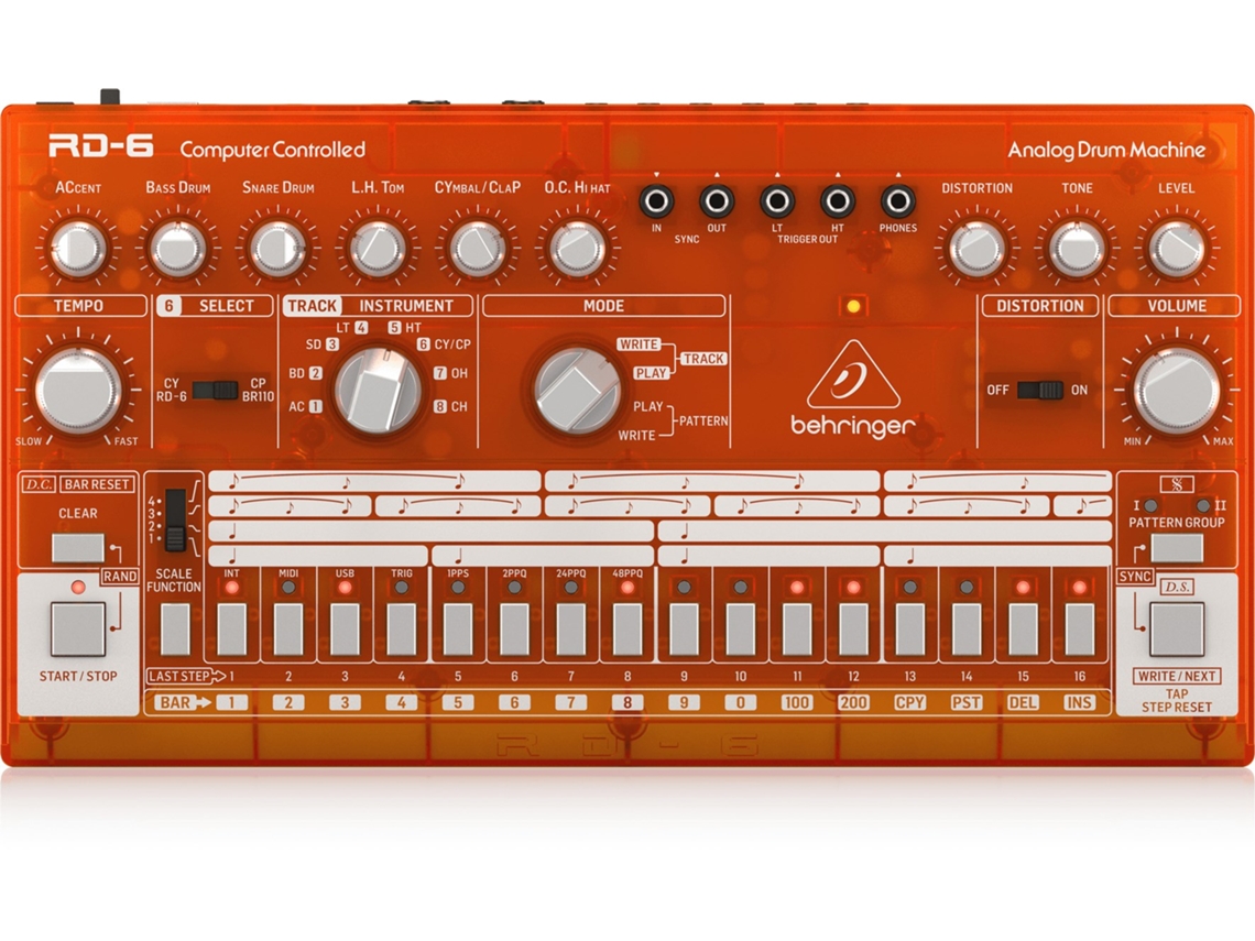 Caja de ritmos Behringer Rd 6 Tg