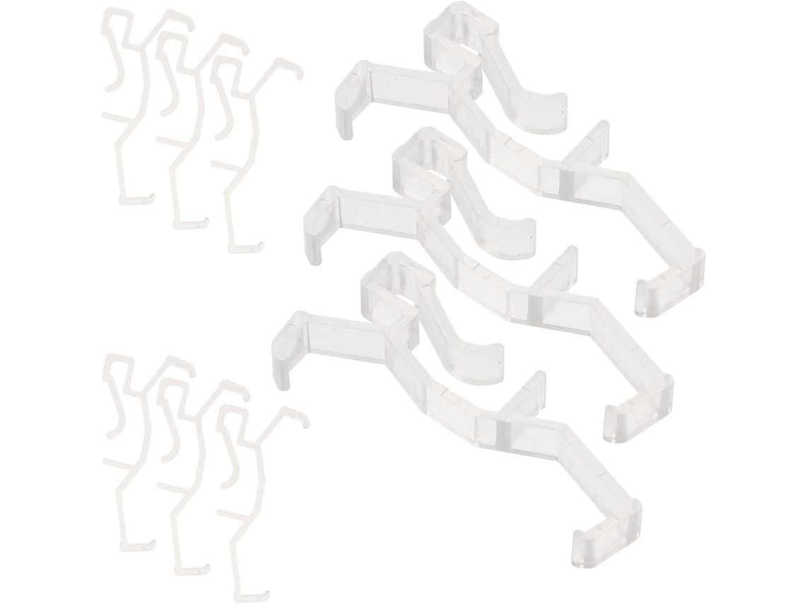 10 Piezas Clip De Cortina Clips De Sujeción Para Cortinas De Soporte Práctico Para Oficina Y Hogar 10 Piezas Clip De Cortina Clips De S