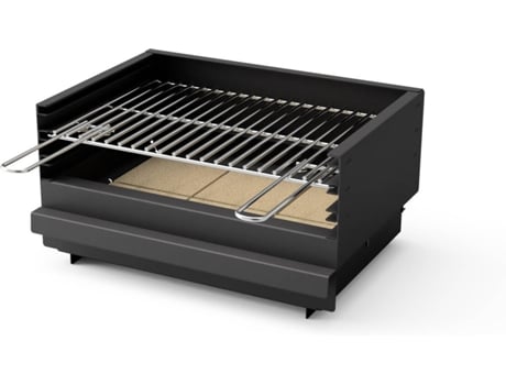 Parrilla para Barbacoa TUOZI Plan 0 (Negro - 47x36.5x31cm)