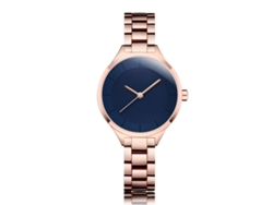Reloj De Vestir De Acero Inoxidable Y Cuarzo Para Mujer Curren 9015