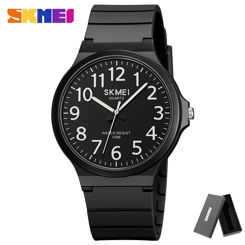 Reloj De Hombre (negro), Elegante Reloj De Pulsera De Cuarzo Para Hombre, Correa De Tpu