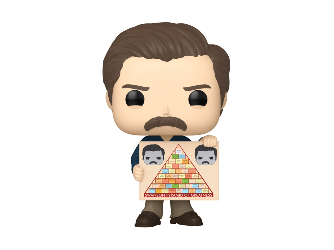 Figura Funko Parques y Recreación: 15.º aniversario de Ron Swanson Pop! PARQUES Y RECREACIÓN Vinilo