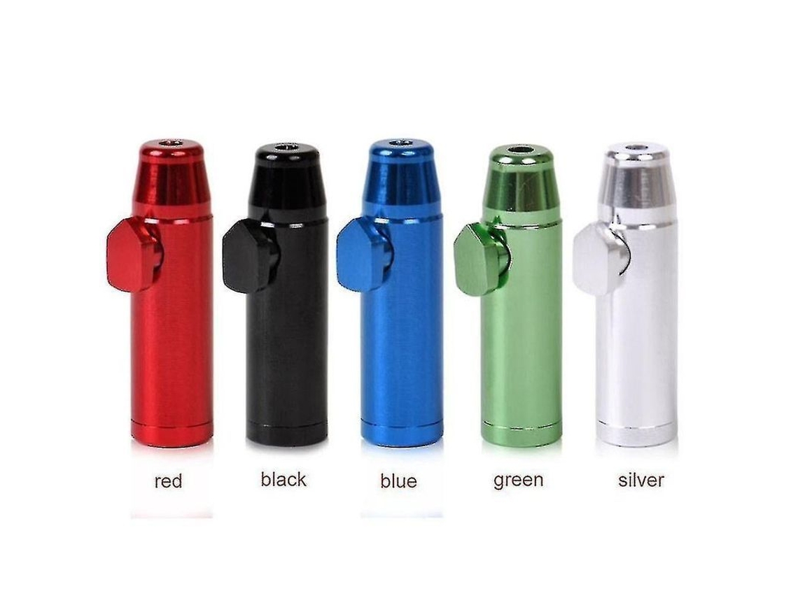 2026-5 Unidades Dispensador Aluminio Botella Para Snuff Wsw 3g Fácil Limpieza Portátil