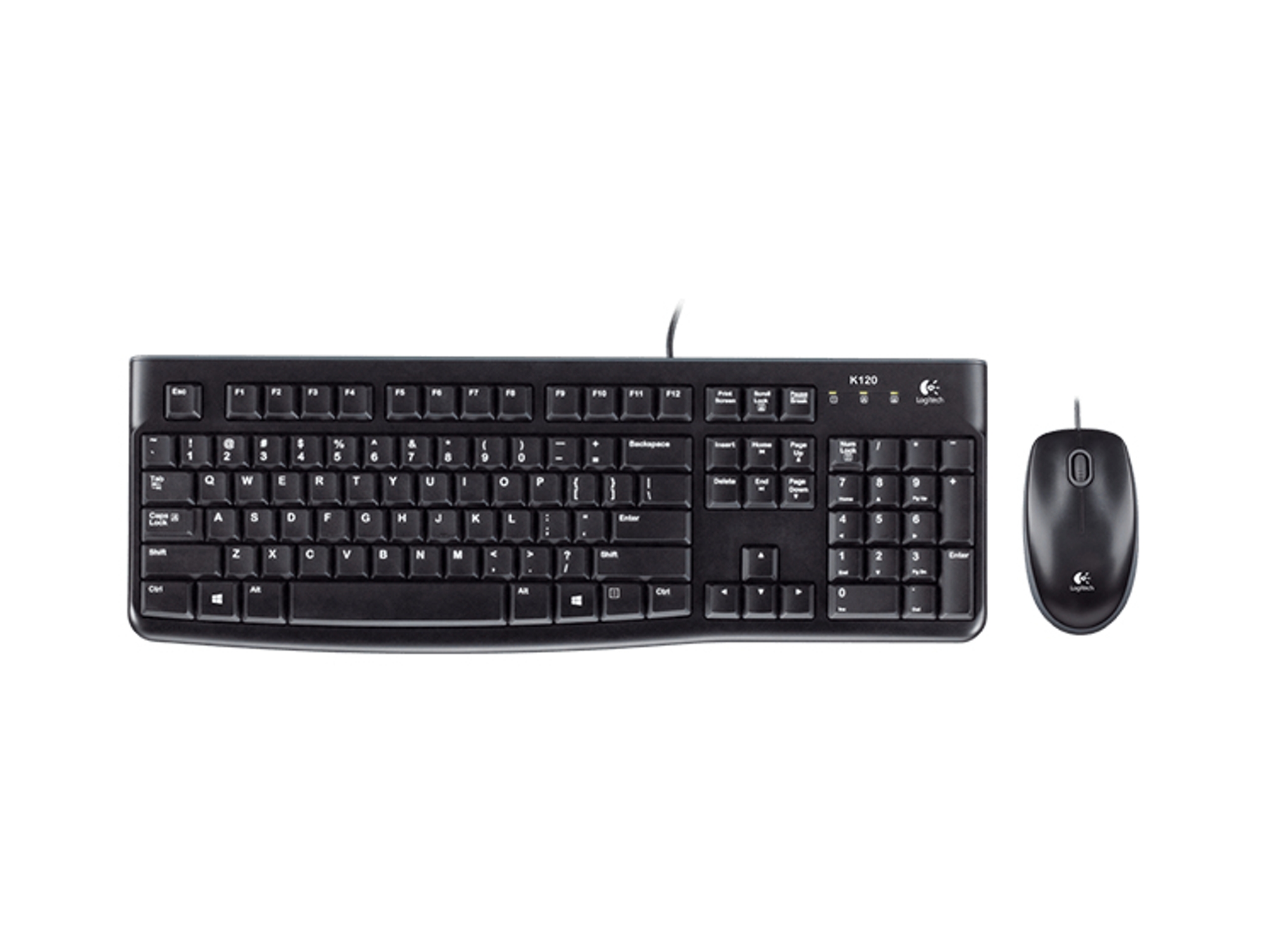 Teclado + Ratón LOGITECH MK120 (Layout Italiano)