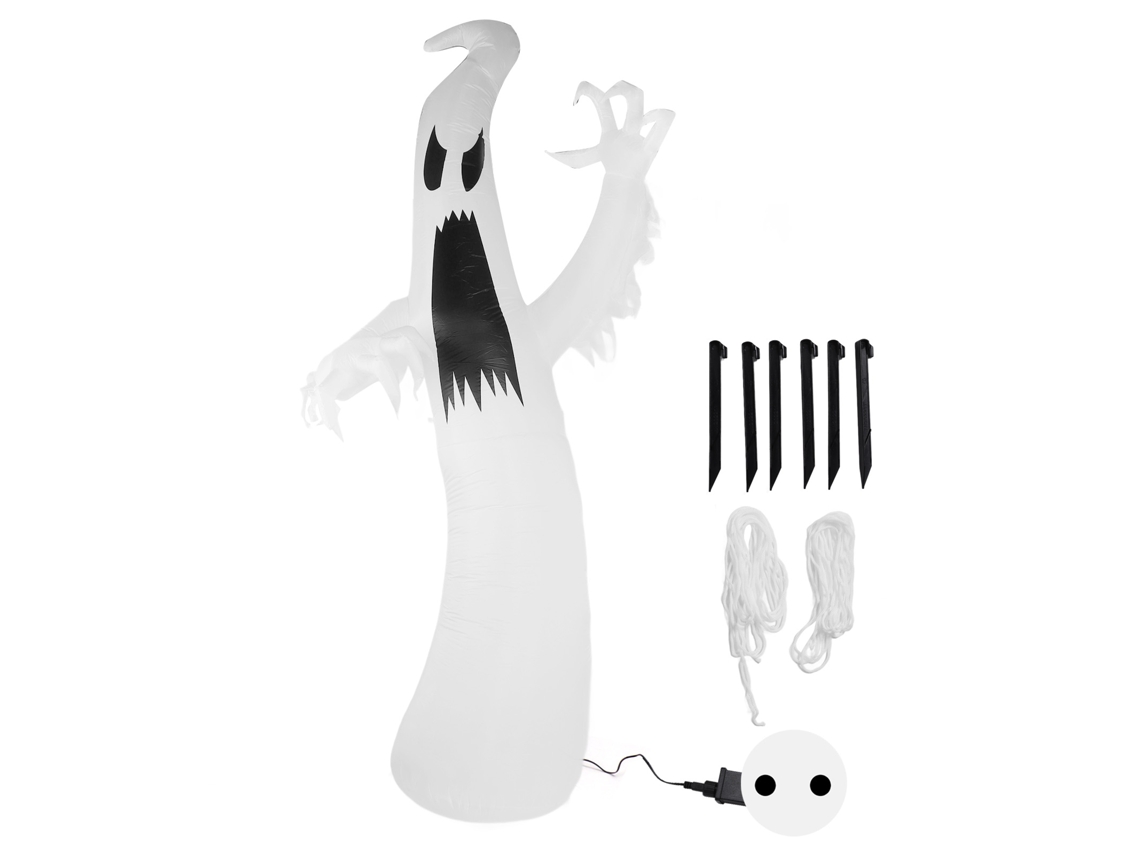 Fantasma gigante de 3,6 metros para decoración de Halloween en el jardín
