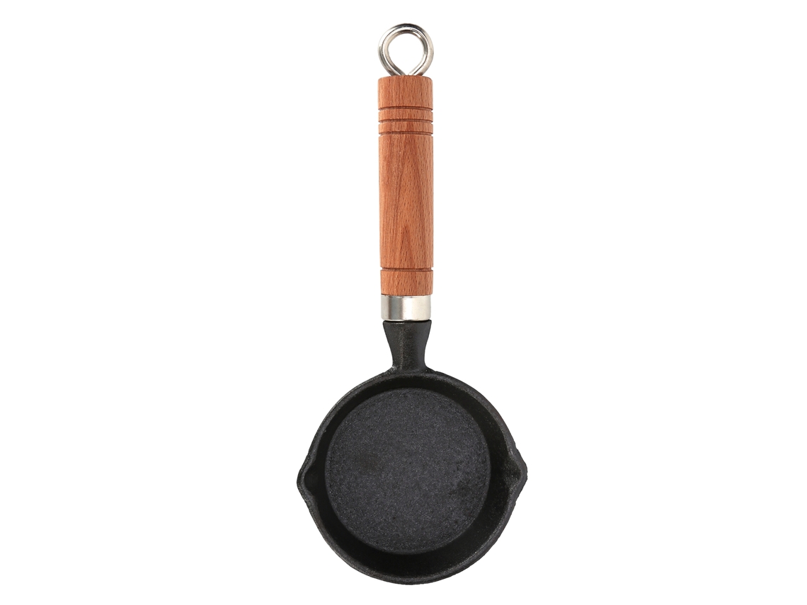 Sartén Antiadherente Para Huevos Con Mango Antiguo De Hierro Fundido, Ideal Para Tortillas Y Huevos Fritos.