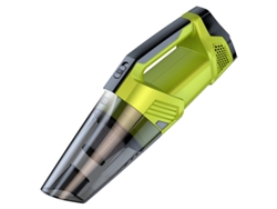 Aspiradora portátil inalámbrica para coche con luz LED, alta potencia de succión, ligera y recargable. Apta para todas las edades.
