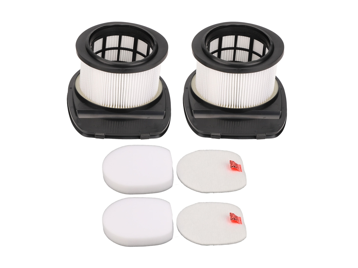 2 filtros reemplazables para aspiradora, filtro de algodón antipolvo y filtro de hojas para Iz162h, 362h, 363ht, 440h, 462h y 483h.