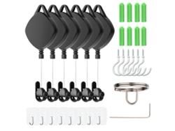 Sistema De Poleas Retráctiles Para Techo Para La Gestión De Cables De Realidad Virtual, Compatible Con Htc Vive/rift S/oculus Quest 2.