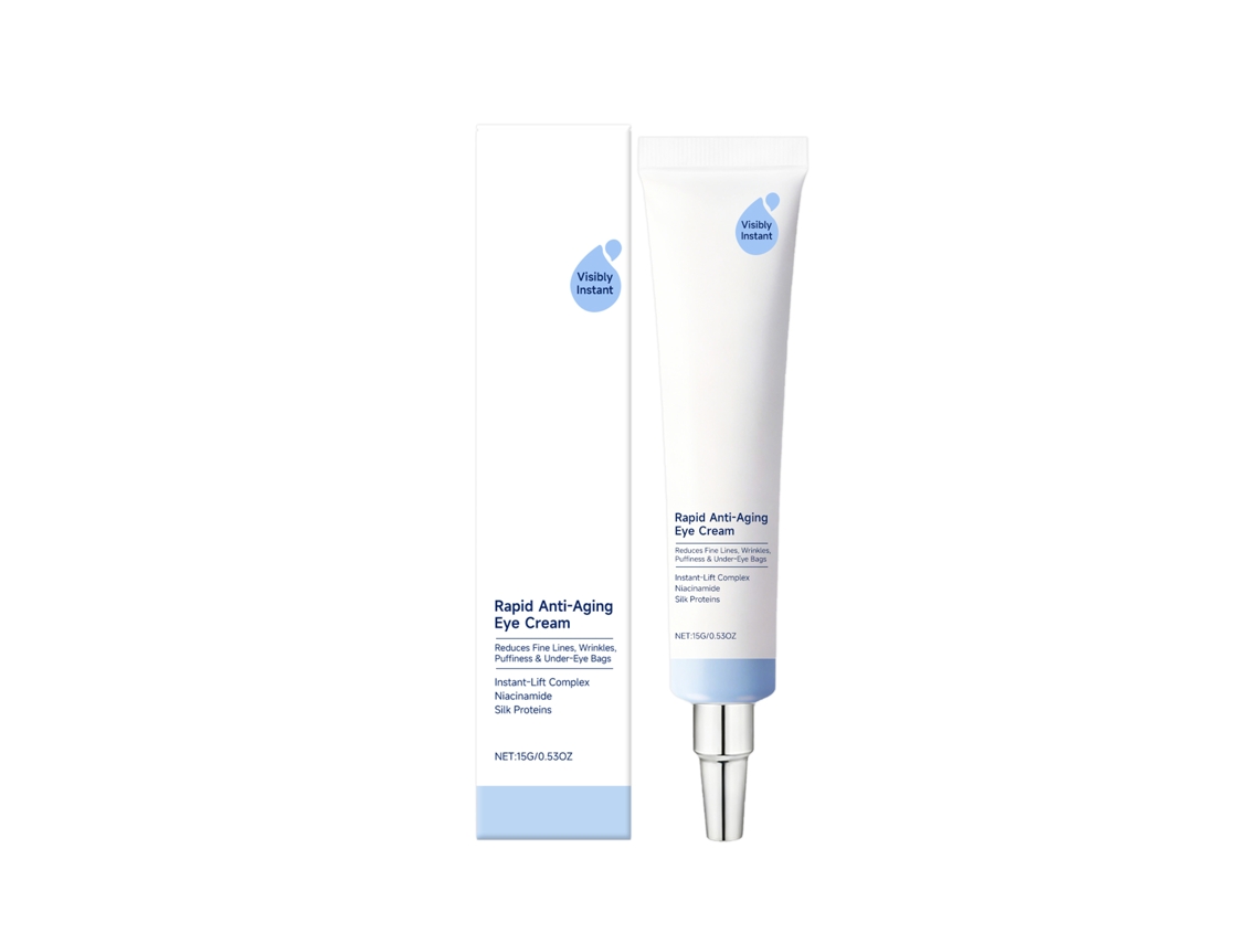 Crema reafirmante e hidratante para el contorno de ojos con niacinamida.