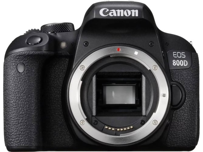 Cámara Réflex CANON EOS 800D (24.2 MP - Sensor: APS-C - ISO: 100 a 25600)