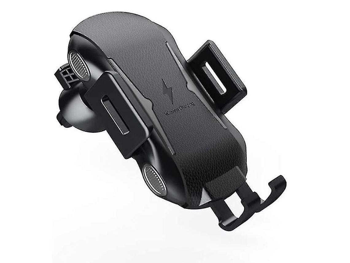 Cargador Carro Qi Auto Fixação Fast Ventilação Gravidade Para Samsung Yizhood Negro