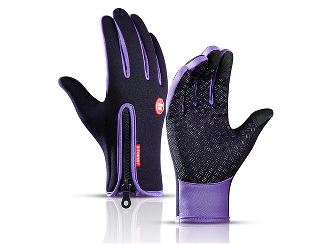 Guantes de invierno impermeables, cálidos y resistentes al viento de 30 °F con pantalla táctil para todos los dedos para hombres, esquí y trabajo al aire libre.