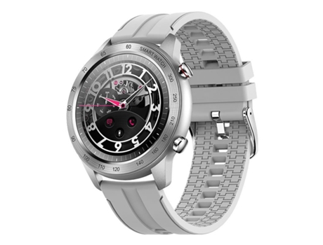 Smartwatch Mx5 Bluetooth Call Play Music Impermeable Silicona Gris
