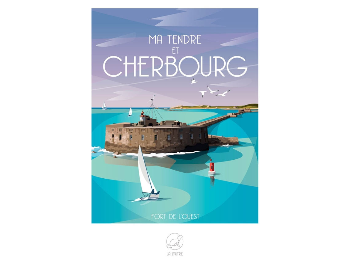 Puzzle de 1000 piezas para adultos La Loutre Cherbourg - La Loutre Puzzles