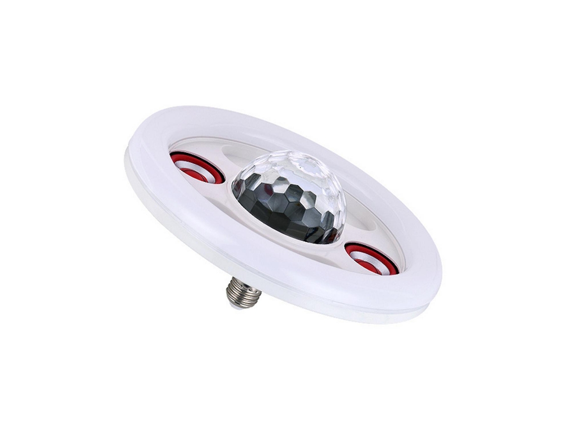 Lámpara LED RGB Neoglint para música con cambio de color, altavoz Bluetooth, bombilla de ambiente E27 con control remoto Yunzii