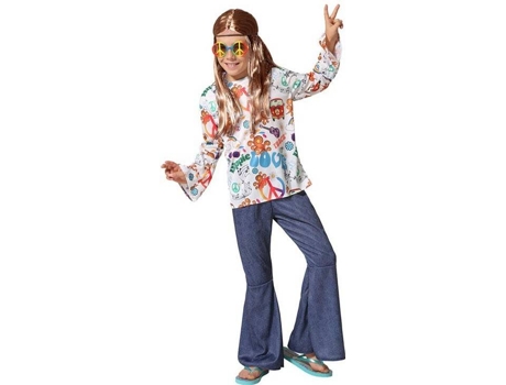 Disfraz de Niño ATOSA hippie (Tam: 10-12 años)
