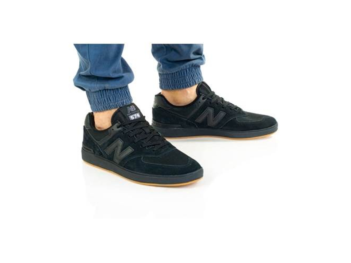 Zapatillas Deportivas NEW BALANCE 574 Hombre (Negro -Tejido, Cuero -40)