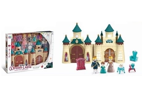 Casa de Muñecas LPM Castillo De La Princesas (30x8x40 cm - 3 años)