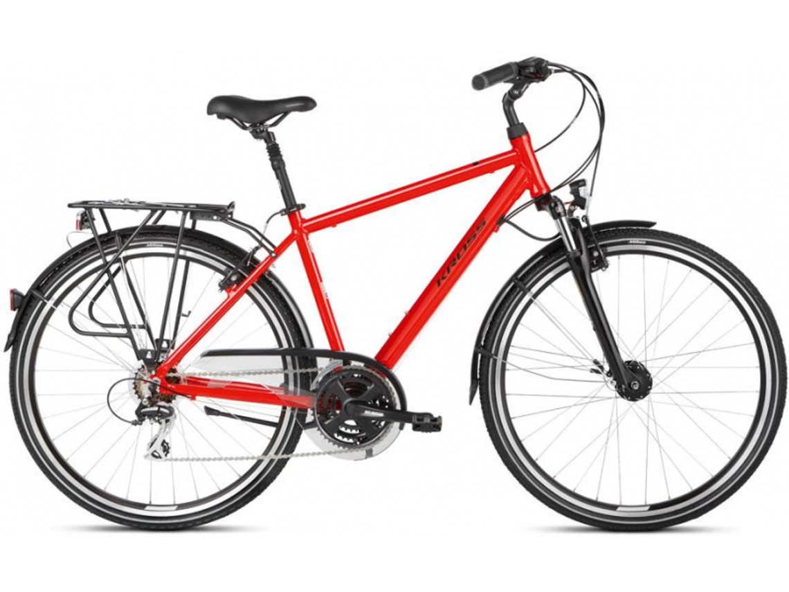 Bicicleta KROSS Trans 3.0 Red-Black Krtr3Z2819