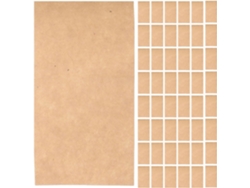300 Rollos Pequeños De Papel Kraft Marrón Para Cumpleaños Y Decoración.
