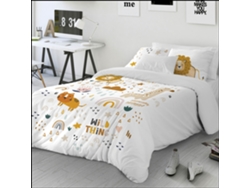 Funda de Almohada NATURALS Estampada Cama Extra Incluye Algodón Multicolor (CAMA105/180x220cm45cmsolapa)