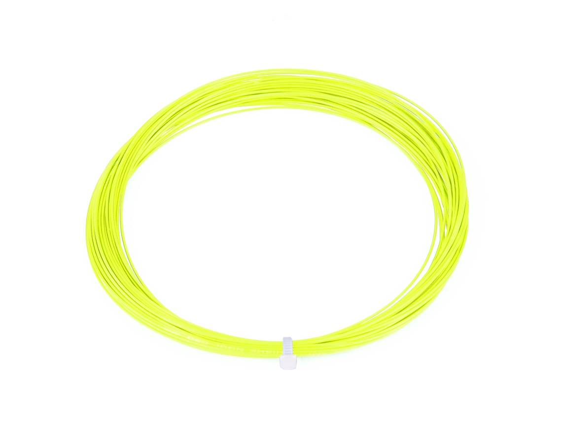 Cuerda Para Raqueta De Bádminton De Nailon Duradero 10m Con Alta Flexibilidad (verde Fluorescente)
