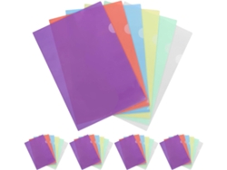 Paquete De 30 Fundas Transparentes Impermeables Para Documentos Tamaño A4 Con Apertura Lateral.