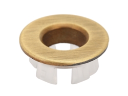 Tapón De Desagüe Circular Para Fregadero, Tapón De Rebosadero De Latón Para Baño/cocina
