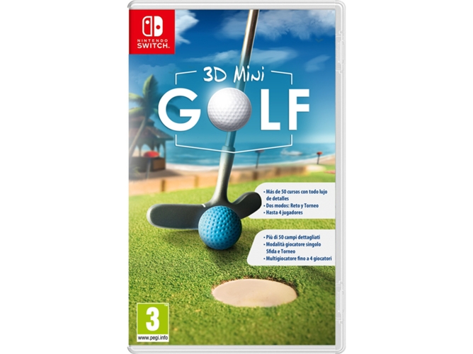 Juego Nintendo Switch 3D Mini Golf
