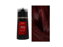 Champú Tinte Instantáneo Para El Cabello Novahair 2024, Color Rojo, Vegano, Sin Amoníaco Ni Peróxido.