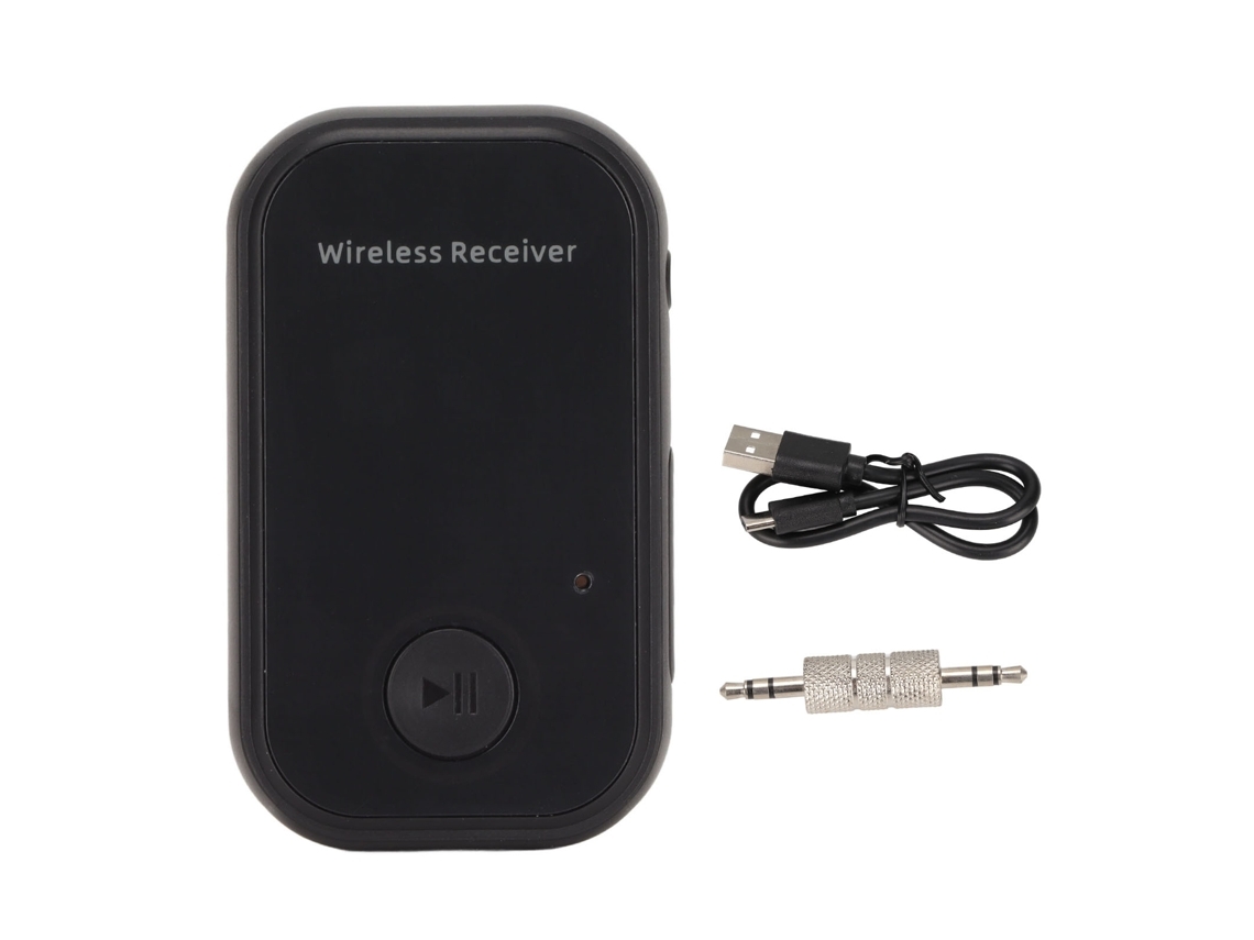 Adaptador de audio inalámbrico Bluetooth para coche, multifuncional, portátil, manos libres, entrada asistida, receptor de música*