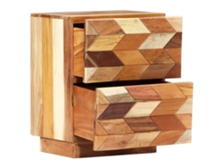 Maison Exclusive - Mesita De Noche De Madera Maciza Reciclada 40x30x50 Cm