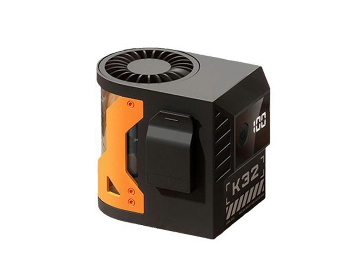 Mini Ventilador De Cinturón, Recargable, 3600 Mah, Con Clip Para Cinturón.