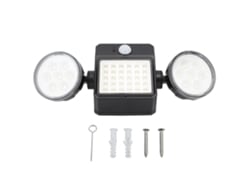 2026-luz Solar Exterior Con Sensor De Movimiento Ip65 Impermeable Led Multicabeza Para Jardín Patio Garaje