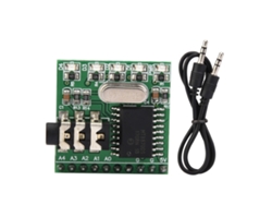 Módulo Decodificador De Audio Dtmf Mt8870d Con 5 Led Y Pines De 5 V De 2,54 Mm.