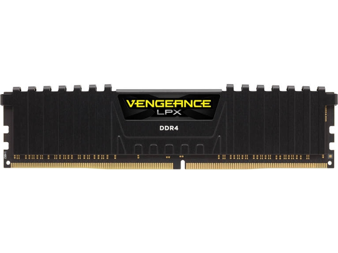 Memoria RAM DDR4 CORSAIR CMK128GX4M8A2666C16 (8 x 16 GB - 2666 MHz - CL 16 - Negro)