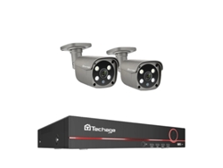 Sistema de cámara de seguridad, entrada de video de 8 canales, comunicación de audio bidireccional, cámara de 8 canales y 2 MP, sin OEM