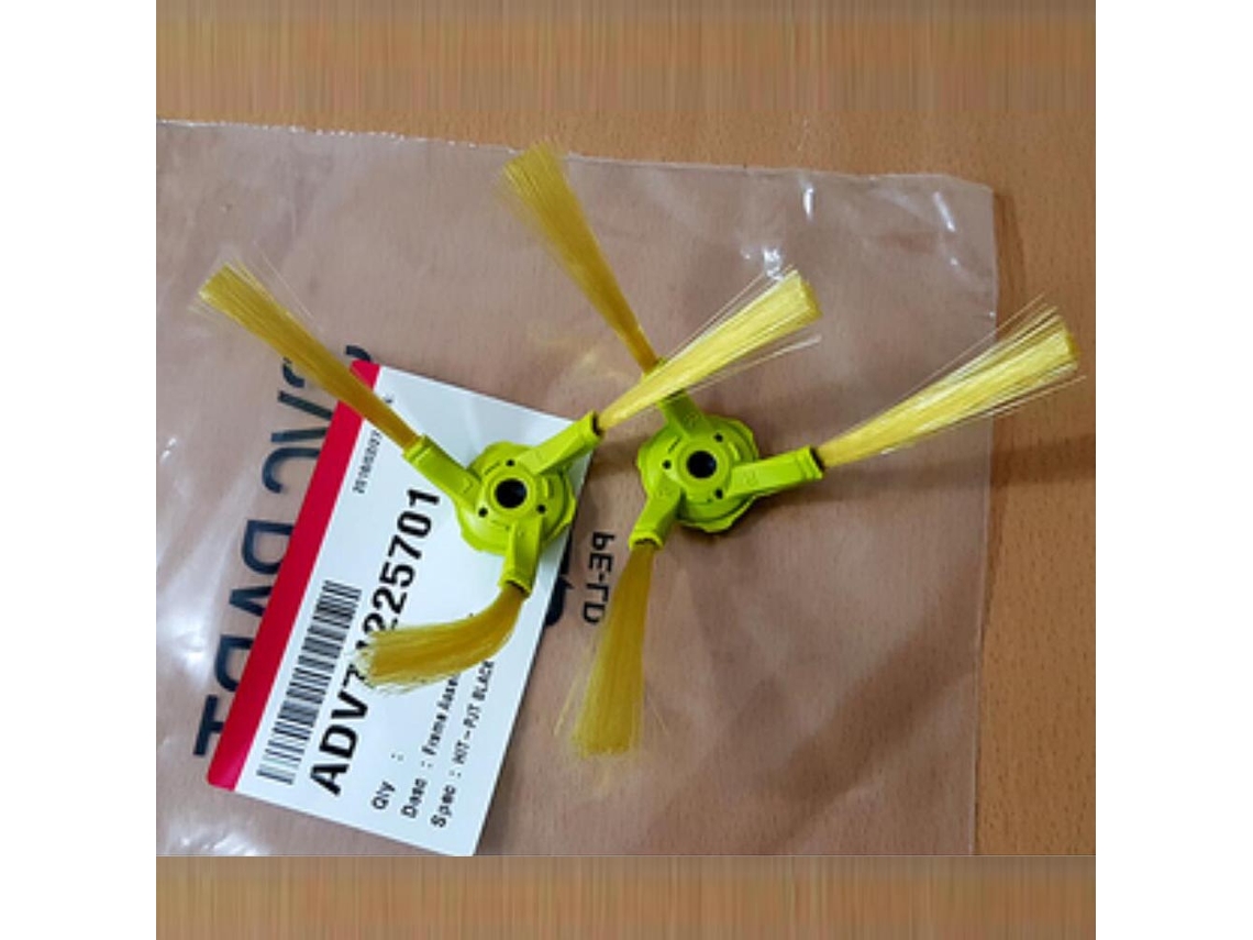 Cepillo lateral de 2 piezas para limpiadores de robots serie Lg Hom Bot Vr6270Lvm Vr65710 Vr6260Lvm Vr6370Lvm Vr6281Lvm Vr6377Lvm