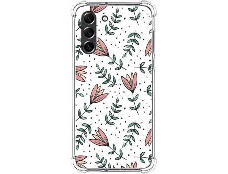 Carcasa Samsung Galaxy S21 FE 5G TUMUNDOSMARTPHONE Dibujos Antigolpes Flores 01 Multicolor