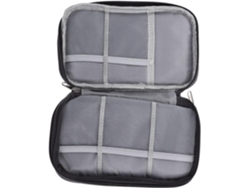 Bolsa organizadora de cables, organizador de cables electrónicos, estuche resistente a arañazos Gokoco