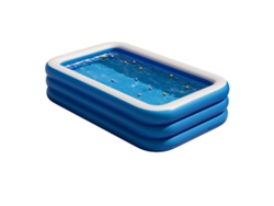 Piscina hinchable para bebés, plegable, portátil, gruesa, para exteriores.
