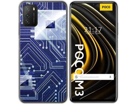 Carcasa Xiaomi Redmi 9T TUMUNDOSMARTPHONE Circuito Multicolor