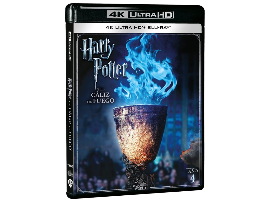 Blu Ray Harry Potter And The Goblet Of Fire Harry Potter 4 4K Ultra Hd - Harry Potter 4: El Cáliz de Fuego